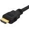 Startech.Com 3ft HDMI Female to Male Adapter Cable 4K HDMIPNLFM3 - alternate 1