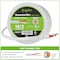 Syston Cable Technology 18/2 Thermostat Doorbell HVAC Cable Wire, Solid Copper 18 AWG 2 Conductors CL3R/CMR/FT4, 20ft White 7032-20WH - alternate 6
