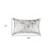 Homeroots Set of Two 12" X 20" Gray and Silver Abstract Cowhide Lumbar Throw Pillows with Glitter, 2PK 544644 - alternate 5