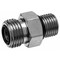 Gates Male Flat-Face O-Ring to Male O-Ring Boss SAE to SAE G60800-1210 - alternate 4