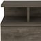 Homeroots 12" Brown Wood One Drawer Nightstand 529079 - alternate 11