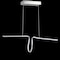Jonathan Y Ali 34.5" Dimmable Adjustable Integrated LED Metal Linear Pendant, Chrome JYL7029A - alternate 5