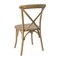 Flash Furniture Advantage Medium Natural With White Grain X-Back Chair X-BACK-MOWG - alternate 6