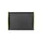Homeroots Set of Two Black Wood Faux Croc Serving Trays With Handles 518593 - alternate 6