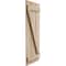 Ekena Millwork Rustic Three Board Joined Board-n-Batten Riverwood Faux Wood Shutters w/Z-Board, 16 1/2W x 50H, PR SHUBJZ16X50RWPR - alternate 8