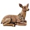 Alpine LED Brown Small Holiday Doe Deer Statuary Table Decor 10 in. SLL2690S - alternate 1