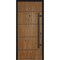 Vdomdoors Steel Door Deux 6683 Natural Oak Entry Door Painted W36xH80 Left hand Inswing DEUX6683EXD-OAK-W36 x H80-LH-I - alternate 1