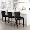 Manhattan Comfort Blair Counter Stool in Black, 3PK 3-CS020-BK - alternate 1