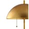 Jonathan Y Ella 20.7" Dome Metal with Marble Base LED Table Lamp, Gold/White JYL1071A - alternate 6