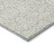 Homeroots 9' X 12' Beige And Ivory Damask Washable Indoor Outdoor Area Rug 595125 - alternate 8