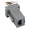 Sanoxy 2 PACK  DB9 Male to RJ-12 Modular Adapter SNX-CBL-LDR-MA201-3200 - alternate 2