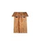 Homeroots 54" Brown Live Edge Solid Wood Writing Desk With Three Drawers 565283 - alternate 13