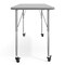 Flash Furniture Commercial Adjustable Height Rectangular Activity Table - Locking Casters-Gray XU-A2460-REC-GRY-T-A-CAS-GG - alternate 7