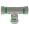 Viega MegaPress tee P1 1.25 P2 1.25 P3 1.25 carbon steel zinc-nickel coating 25315 - alternate 1
