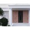 Vdomdoors Front Exterior Prehung Steel Door Ronex1277 Black Enamel Transom Window Sidelite Stainless Inserts RONEX1277EXD-BLK-W36xH80+16-RH-I - alternate 6