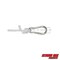 Extreme Max Extreme Max 3006.2066 BoatTector Hollow Braid MFP Anchor Line with Snap Hook - 1/4" x 100', White 3006.2066 - alternate 2
