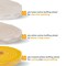 Powertec Buffing Wheels 6" Kit with 3pcs Polishing Compound Set, 1/2" Arbor Hole 71631 - alternate 7