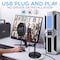 Pyle Pyle USB Microphone Podcast Recording Kit, Cardioid, Shock Mount, Pop Filter, Windows PC/Mac PDMIKT200 - alternate 8