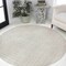 Jonathan Y Odense High-Low Minimalist Angle Geometric Ivory/Cream 6 ft Round Indoor/Outdoor Area Rug SCN101A-6R - alternate 6