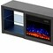 Homeroots 70in Black Wood Fireplace Entertainment Center With Fireplace 723797 - alternate 3