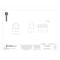Dewalt Screw-Bolt+ Concrete Screw, Concrete, 4 in Size, 4" L, Steel Zinc Plated, 50 PK PFM1411280 - alternate 3