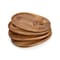 Picnic Time Family Of Brands NFL Las Vegas Raiders - Wine Appetizer Plate Set Of 4 874-04-512-233-2 - alternate 1