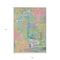 Homeroots 9' X 12' Pink Key Lime And Sky Blue Abstract Washable Indoor Outdoor Area Rug 609218 - alternate 8