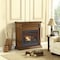 Duluth Forge Ventless Liquid Propane Gas Fireplace With Mantel - 26,000 BTU, T-Stat Control, Apple Spice Finish DFS-300LT-3AS - alternate 3