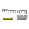 Komatsu CONNECTOR, OEM 08056-11281 - alternate 1
