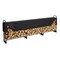 Vevor Outdoor Firewood Rack with Cover 1/2 Cord Wood Holder 150 x 14 x 46 in CJODB012FT - alternate 1