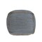 Homeroots 18" Dark Gray And Natural Cotton And Jute Cube Pouf Ottoman 551554 - alternate 6