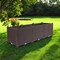 Homeroots 47" X 16" Dark Brown Heavy Duty Plastic Rectangular Self Watering Planter Box 569544 - alternate 1