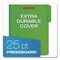 Pendaflex Top Tab Fastener Folder, 1/3-Cut Tab: Assorted, Expands 2", 2 Fasteners, Letter Size, Green, 25PK 15938GW - alternate 5