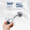 Supply Giant High Pressure Single Function Showerhead w/ Brass Ball, 1.5 GPM, 2.5in Face Dia. 74-32837 - alternate 5