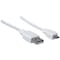 Manhattan - Strategic 6 FT USB 2.0 CBL AM-MICRO BM WHT 324069 - alternate 3
