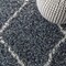 Jonathan Y Mercer Shag Plush Tassel Moroccan Geometric Trellis Blue/Cream 4 ft. x 6 ft. Area Rug MCR101A-4 - alternate 3