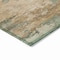 Homeroots 8' Gray Beige And Khaki Round Abstract Washable Indoor Outdoor Area Rug 630737 - alternate 6