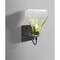 Besa Lighting Melo Wall, Chartreuse/Bubble, Black Finish, 1x7W LED Filament 1WG-MELOCR-EDIL-BK - alternate 1