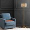 Jonathan Y Elizabeth 60" Crystal/Metal LED Floor Lamp, Brass Gold/Clear JYL9000A - alternate 7
