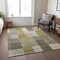 Homeroots 3' X 5' Brown Gold And Taupe Striped Washable Indoor Outdoor Area Rug 581683 - alternate 4