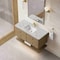 James Martin Vanities Allamari 48" Single Vanity, Dune Mist w/ 3 CM Victorian Silver Silestone Top D640-V48-DMS-WVSL - alternate 7