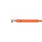 Monoprice Cat6A Ethernet Patch Cable - Bendable UTP 28AWG 7ft Orange 49021 - alternate 2