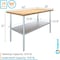 Amgood 30 in. x 60 in. Maple Wood Top Work Table with Adjustable Undershelf MWWT-3060-Z - alternate 6
