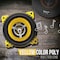 Pyle Pyle Car Two Way Speaker System, 4 in 140W, 4 Ohm, Coaxial Speakers, Mount Depth, Yellow PLG4.2 - alternate 5