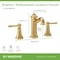 Symmons Braston Widespread Two-Handle Bathroom Faucet with Push Pop Drain Assembly (1.0 GPM) SLW5812BBZPP - alternate 2