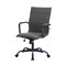 Leisuremod Harris High-Back Faux Leather Swivel Office Chair, Iron Frame HOTBL19GRL - alternate 7