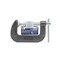 Vulcan C-Clamp, 3 in Max Opening Size, 1-3/4 in D Throat, Steel Body, Gray Body JL27362 - alternate 2