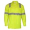 Ironwear Class 3 Hi Vis Reflective Polyester Long Sleeve Collared Work Shirt, 3X-Large 1861-L-3XL - alternate 1