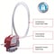 Master Lock Adjustable Cable Lockout, 3 ft L, 4 Locks Max, Red, Includes Cable S806CBL3 - alternate 4