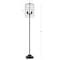 Jonathan Y Odette 65" Industrial Metal Floor Lamp, Black/Silver JYL4030A - alternate 5